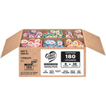 Coffee Mate Coffee Creamer Variety Pack, 0.375 oz, 180/BX (600-03005)