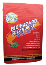 Acme United Spill Magic 8 Piece Biohazard Cleanup Kit, 4/Carton (SM-BIOHAZARD)