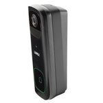 Lorex Wi-Fi 2K Wired/Wireless Smart Video Doorbell, Black (B463AJDB-E)