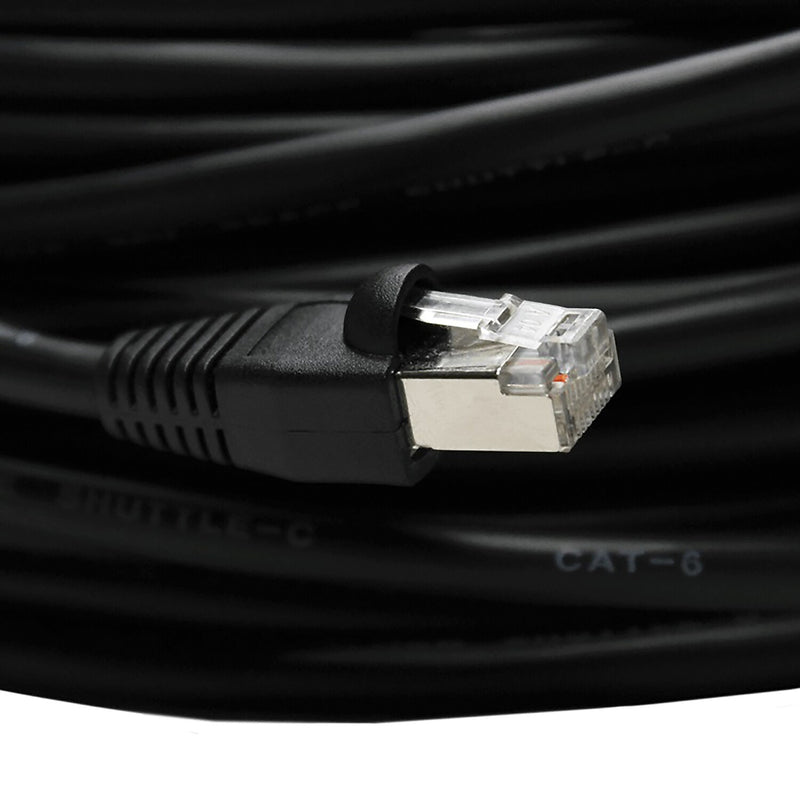 Lorex CAT-6 Outdoor Extension Cable for IP Cameras, 300-ft., Black (CBL300C6RXU)