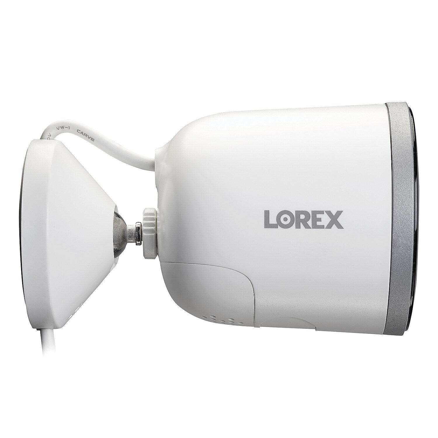 Lorex 4K Indoor/Outdoor Wi-Fi Security Camera with Smart Security Lighting, White (W881AAD-E)