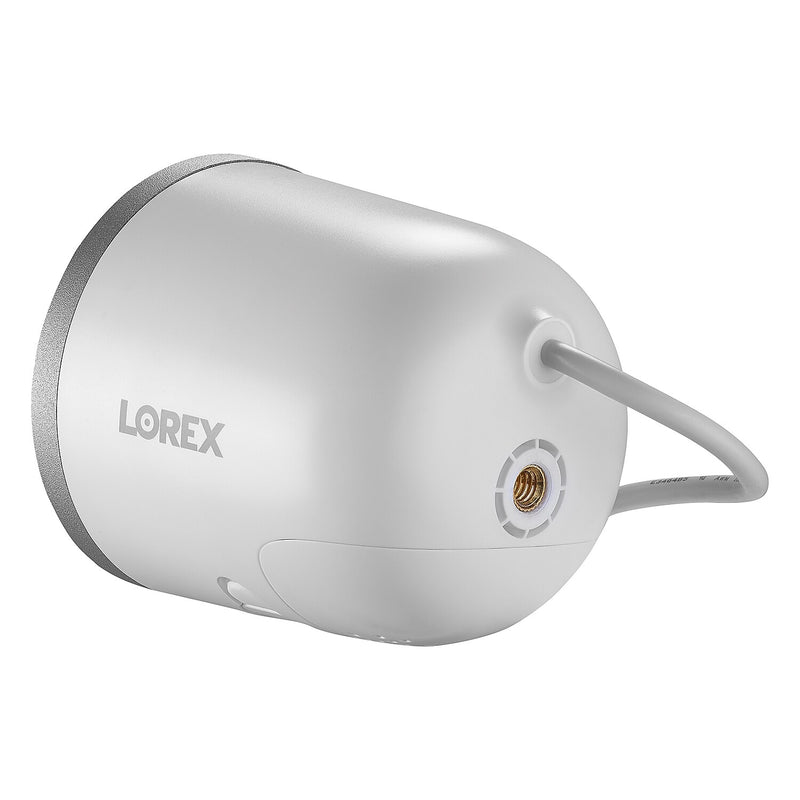 Lorex 4K Indoor/Outdoor Wi-Fi Security Camera with Smart Security Lighting, White (W881AAD-E)