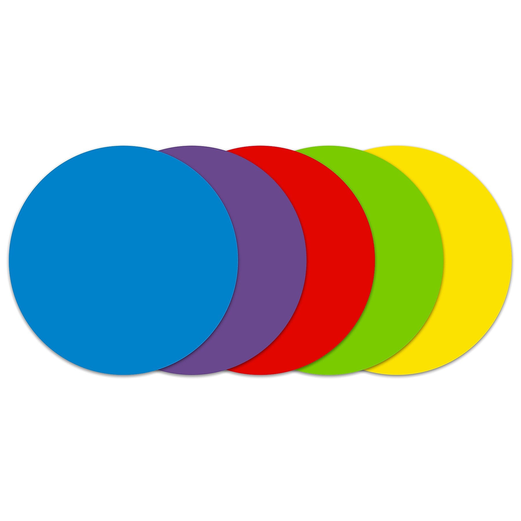 C-Line Dry Erase Dot Decals, Assorted, 11", 5/Pack, 3/Bundle (CLI40520-3)
