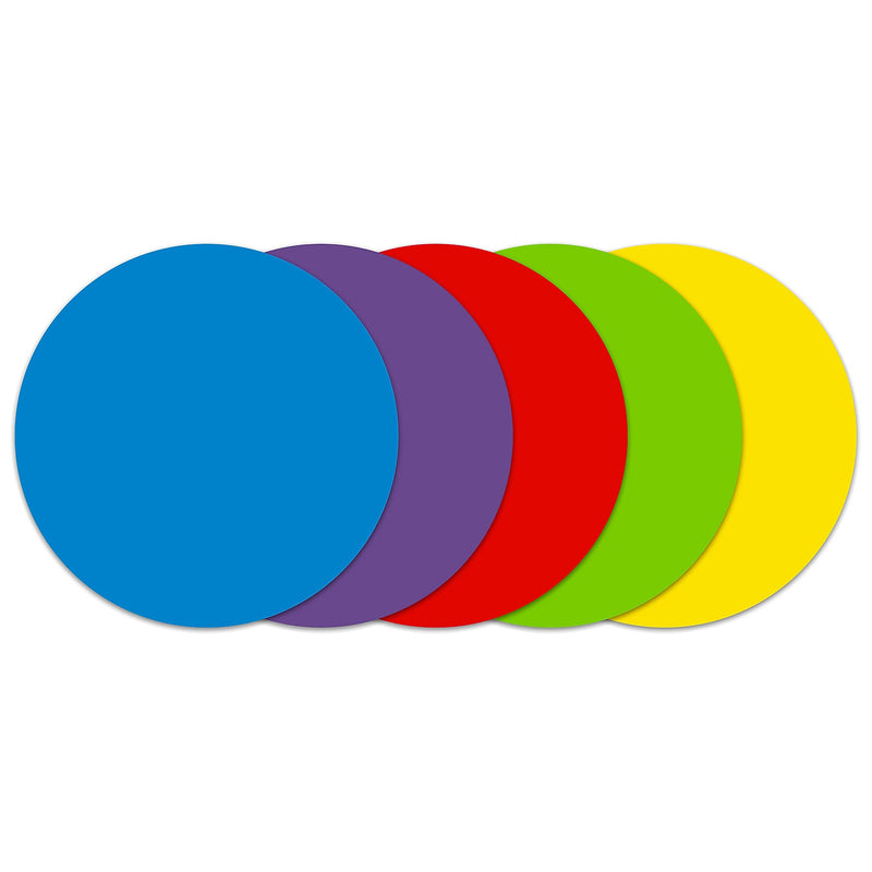 C-Line Dry Erase Dot Decals, Assorted, 11", 5/Pack, 3/Bundle (CLI40520-3)