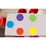 C-Line Dry Erase Dot Decals, Assorted, 11", 5/Pack, 3/Bundle (CLI40520-3)