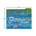 Eureka Curiosity Garden File Folders, 1-Tab, Assorted, Letter Size, 6/Bundle (EU-866450-6)