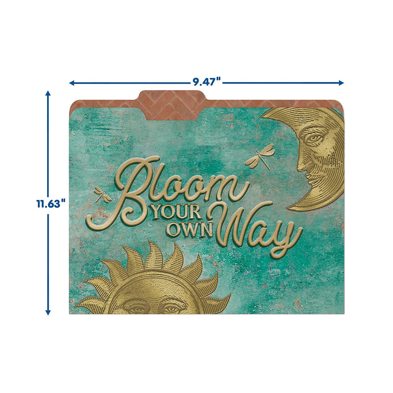 Eureka Curiosity Garden File Folders, 1-Tab, Assorted, Letter Size, 6/Bundle (EU-866450-6)