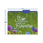 Eureka Curiosity Garden File Folders, 1-Tab, Assorted, Letter Size, 6/Bundle (EU-866450-6)