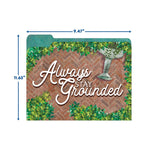 Eureka Curiosity Garden File Folders, 1-Tab, Assorted, Letter Size, 6/Bundle (EU-866450-6)
