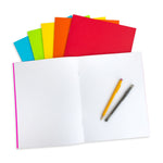 Hygloss Blank Books, 8.5" x 11", 24 Sheets, Assorted Colors, 6/Pack, 2/Bundle (HYG77735-2)