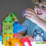 Polydron KinderMag Starter Set, Translucent, 48/Set (PY-575000T)