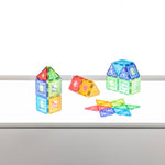 Polydron KinderMag Starter Set, Translucent, 48/Set (PY-575000T)