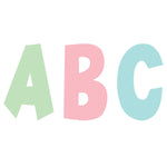 Teacher Created Resources Pastel Pop 7" Letters, Multicolored, 120/Pack, 2 Packs/Bundle (TCR70105-2)