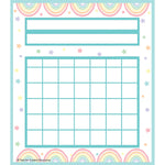 Teacher Created Resources Pastel Pop Incentive Charts, 5.25" x 6", 36/Pack, 6 Packs/Bundle (TCR8408-6)