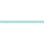 Teacher Created Resources Pastel Blue Scalloped Border Trim, 2.92', 12/Pack, 6 Packs/Bundle (TCR8426-6)