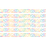 Teacher Created Resources Pastel Pop Tie-Dye Straight Border Trim, 2.92', 12/Pack, 6 Packs/Bundle (TCR8430-6)