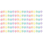 Teacher Created Resources Pastel Pop Stars Die-Cut Border Trim, 2.92', 12/Pack, 6 Packs/Bundle (TCR8432-6)