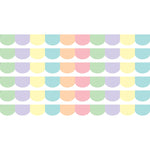 Teacher Created Resources Pastel Pop Scalloped Border Trim, 2.92', 12/Pack, 6 Packs/Bundle (TCR8433-6)