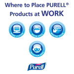 PURELL Advanced 70% Alcohol Gel Hand Sanitizer, Clean Scent, 12 oz., 12/Carton (3659-12)