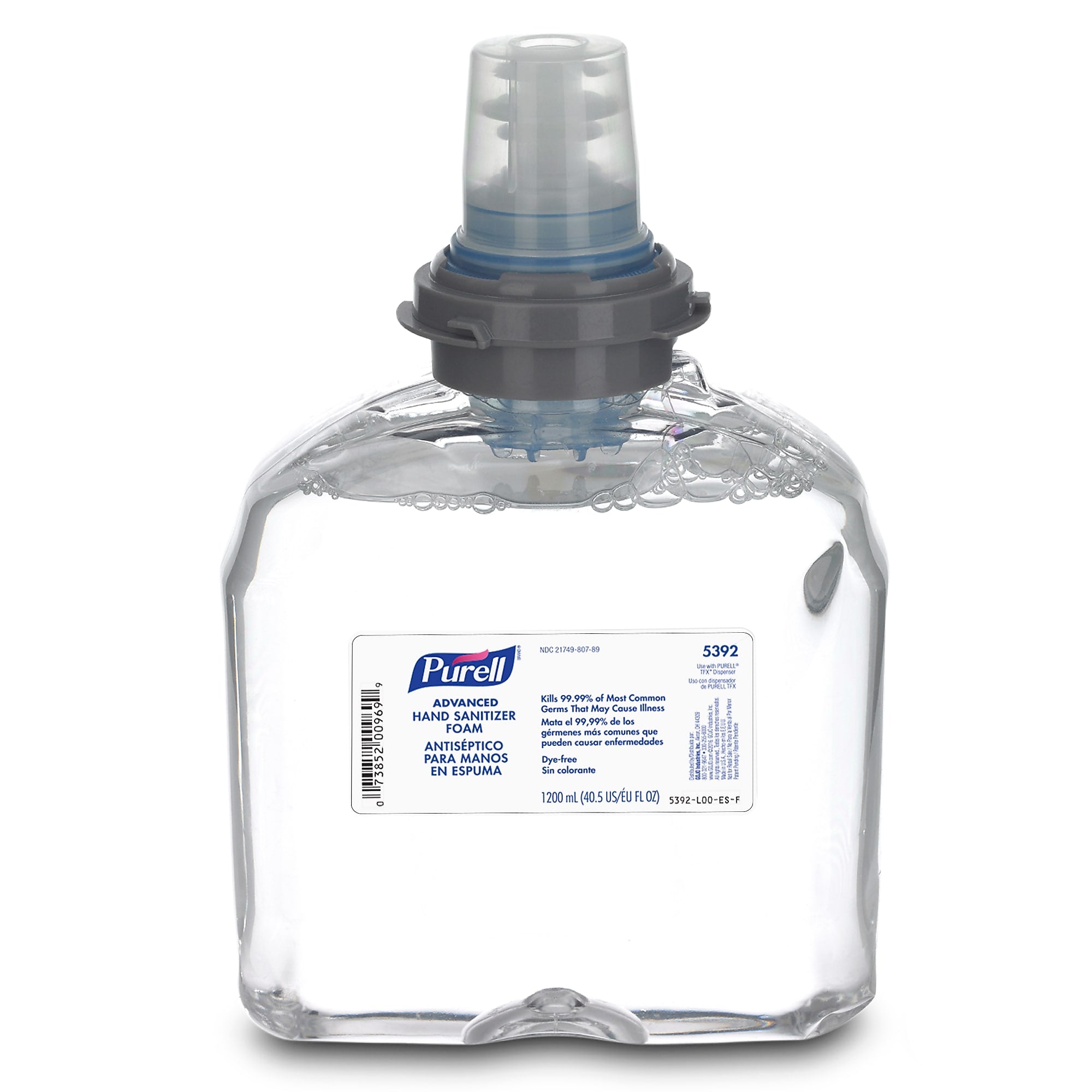 PURELL Advanced Hand Sanitizer Foam, 1200 mL (5392-02)