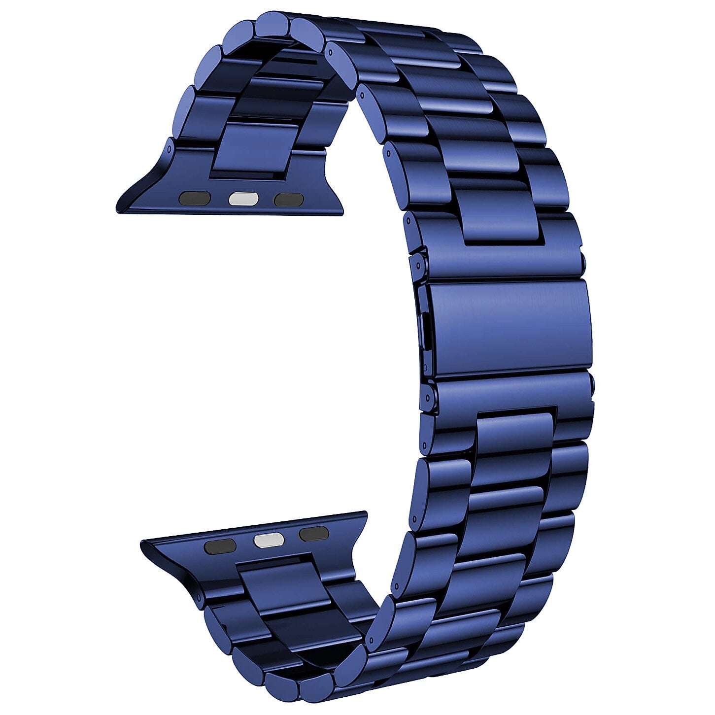 Worryfree Gadgets Stainless Steel Classic Wristband for Apple Watch Ultra, Blue, 49mm (LX05-BLU49)