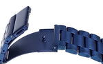 Worryfree Gadgets Stainless Steel Classic Wristband for Apple Watch Ultra, Blue, 49mm (LX05-BLU49)