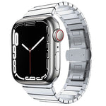 Worryfree Gadgets Stainless Steel Wristband for Apple Watch Ultra, Silver, 49mm (LX06-SLV49)