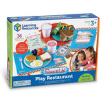 Learning Resources Serve It Up Play Restaurant Educational Games & Activites, Multicolor, (LER9089)