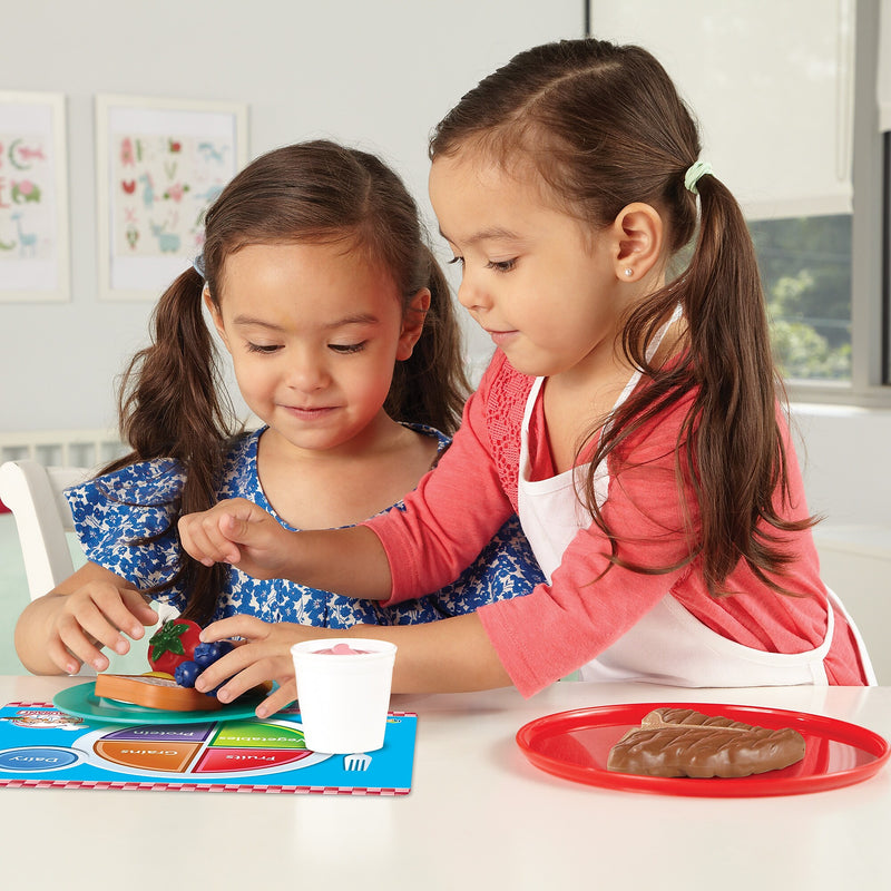 Learning Resources Serve It Up Play Restaurant Educational Games & Activites, Multicolor, (LER9089)