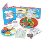 Learning Resources Serve It Up Play Restaurant Educational Games & Activites, Multicolor, (LER9089)
