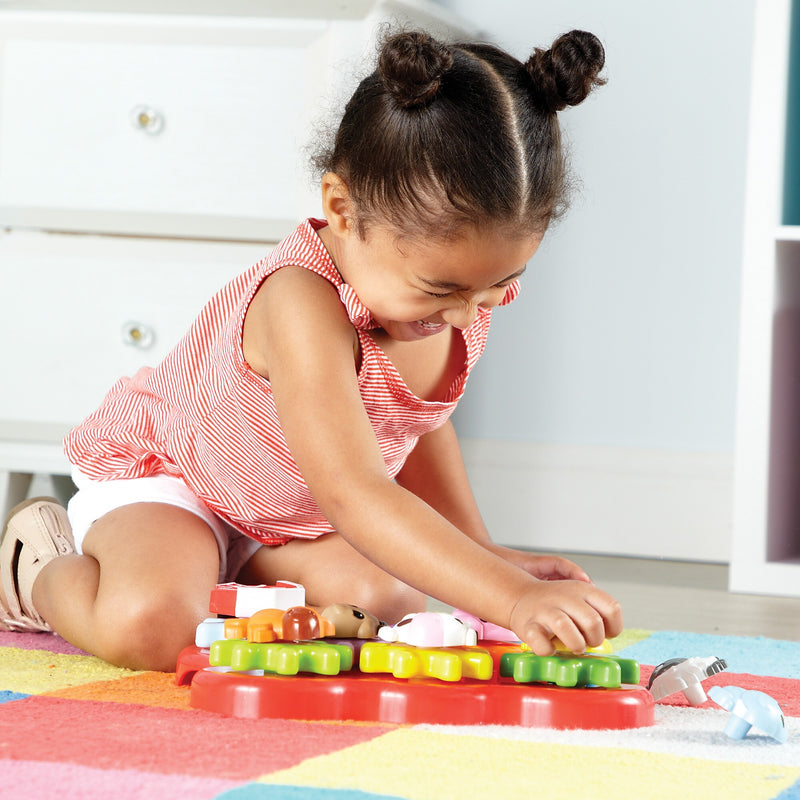 Learning Resources Build & Spin: Farm Friends (LER9221)