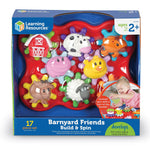 Learning Resources Build & Spin: Farm Friends (LER9221)