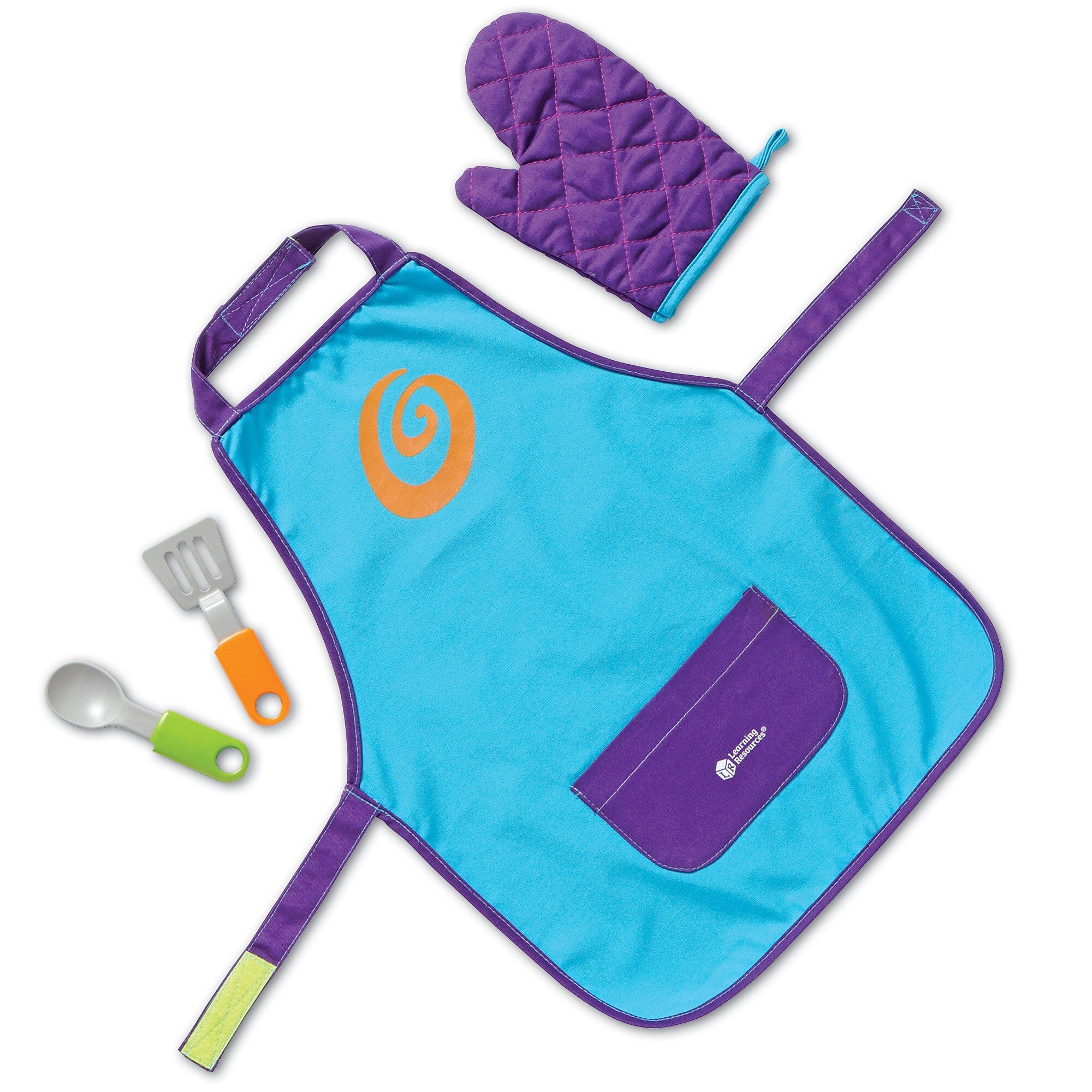Learning Resources New Sprouts Chef Set  Learning Toys, Assorted Colors, 4 Pieces (LER9269)