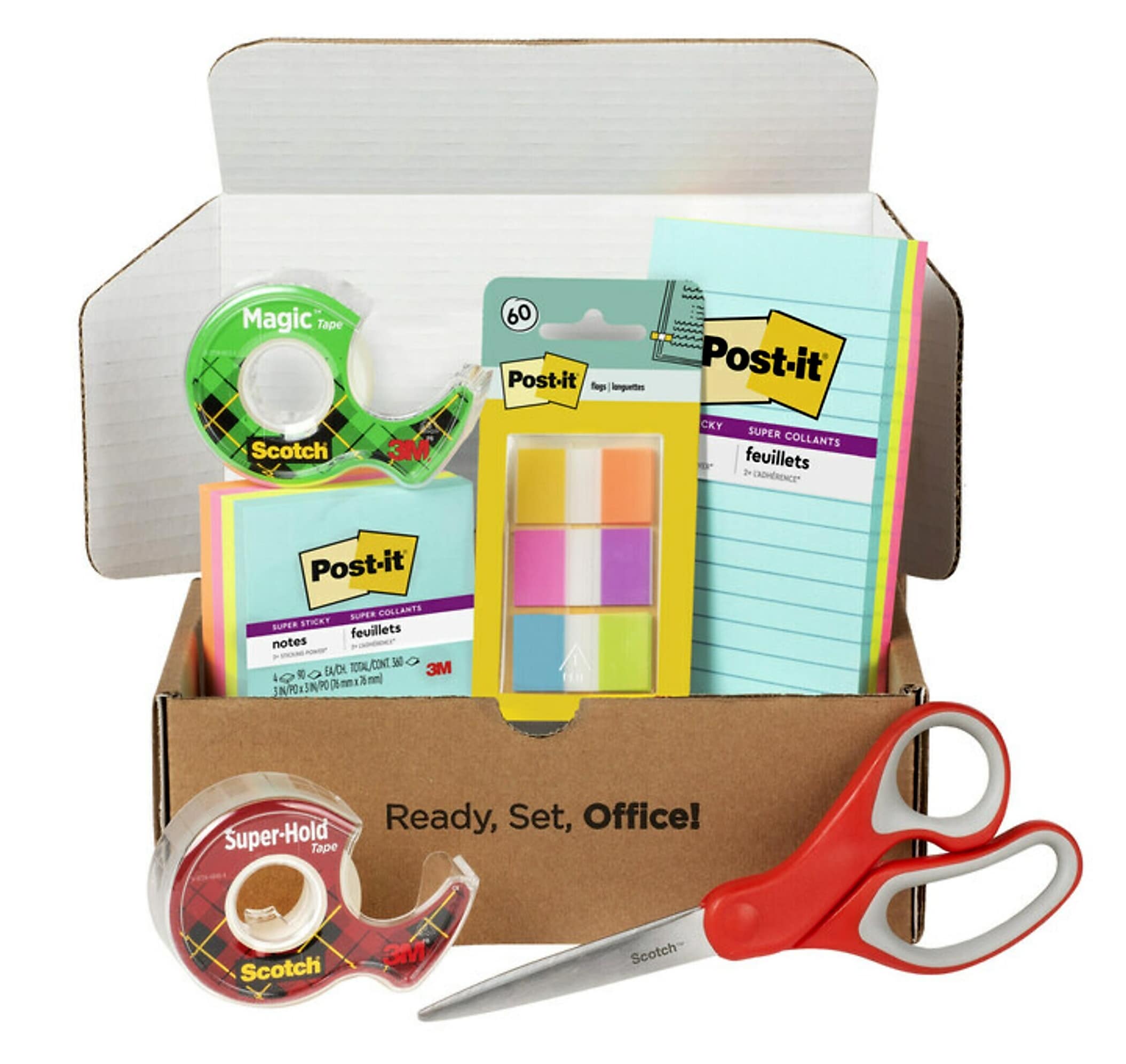 Post-it Back to School Bundle Super Sticky Notes, Assorted Collection (SIOC)