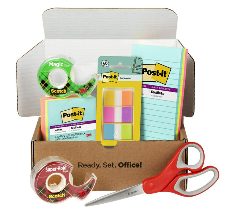 Post-it Back to School Bundle Super Sticky Notes, Assorted Collection (SIOC)