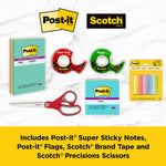 Post-it Back to School Bundle Super Sticky Notes, Assorted Collection (SIOC)
