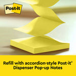 Post-it Super Sticky Notes & Owl Design Dispenser, Black (OWL-330-BK)