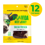 Baja Vida Salsa Fresca Beef Jerky Snack Pack, 1.0 oz., 12/Pack (220-02305)