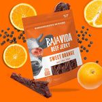 Baja Vida Sweet Orange Beef Jerky Snack Pack, 1.0 oz., 12/Pack (220-02306)