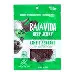 Baja Vida Lime and Serrano Pepper Beef Jerky Snack Pack, 1.0 oz., 12/Pack (220-02307)