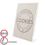Deflect-O Anti-Glare Superior Image Document Holder, 8.5" x 11", Table Top, Clear Acrylic (879701)