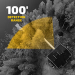 VOSKER V300 Outdoor Wired/Wireless Solar Security Camera, Black (V300-ULT-US)