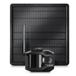 VOSKER V300 Outdoor Wired/Wireless Solar Security Camera, Black (V300-ULT-US)