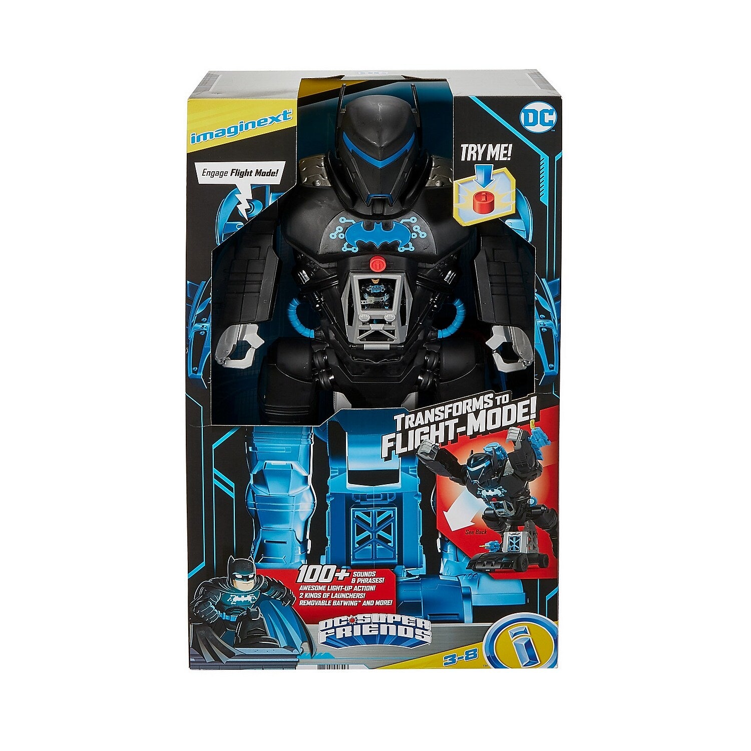 Fisher-Price Imaginext DC Super Friends Bat-Tech BatBot (GWT23)