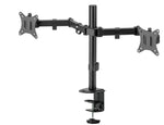 Barkan Adjustable Dual Arms, Up to 32" Monitor, Black (M142T)