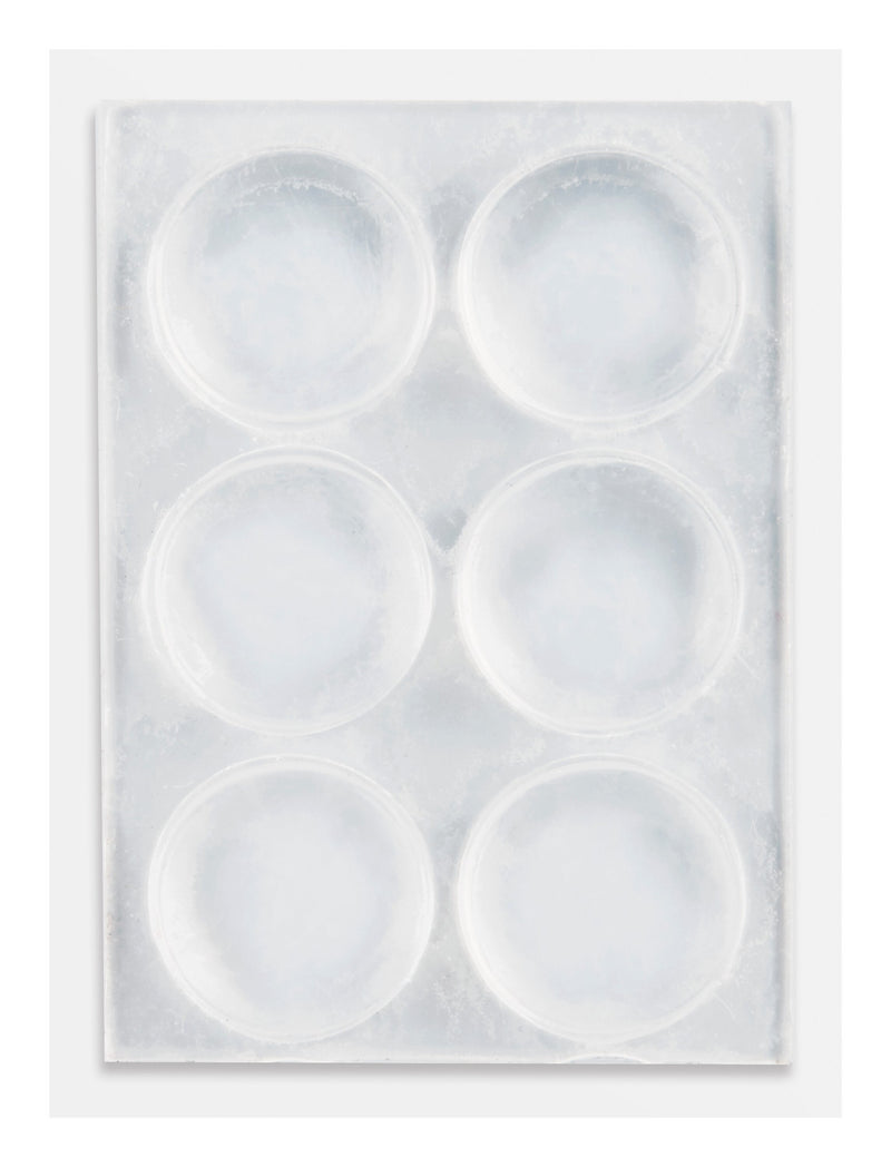 Scotch Self-Stick Rubber Pads, Clear, 1/2 in, 40/Pack (SP951-NA)