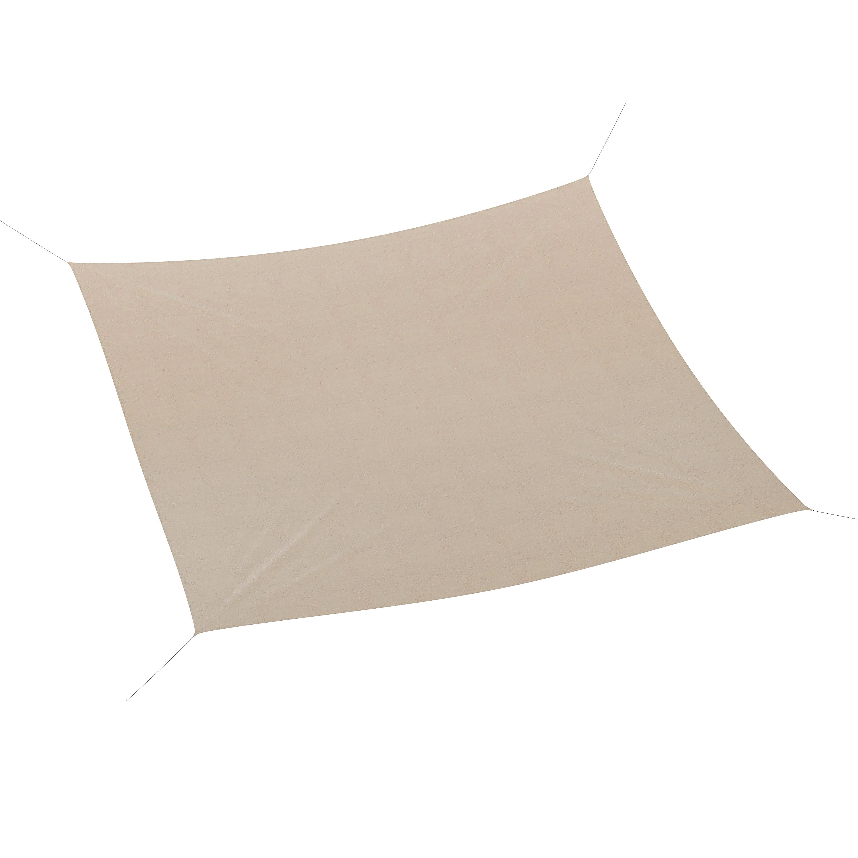 Flash Furniture Palmetto Rectangle Sun Sail Shade Canopy, Sand (GMWLSS220035SND)