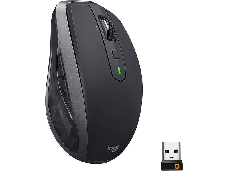 Logitech MX Anywhere 2S Bluetooth Edition Wireless USB Mouse, Graphite (910-007232)