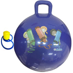 Bintiva Hippity Hop Jump Ball With Foot Pump, Blue (BNVBNHOPBALL45BLUBT)