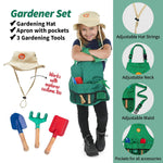 Bintiva Dress Up / Drama Play Trunk Set, Scientist-Explorer-Gardening, 16 Pieces/Set (BNVBT018)